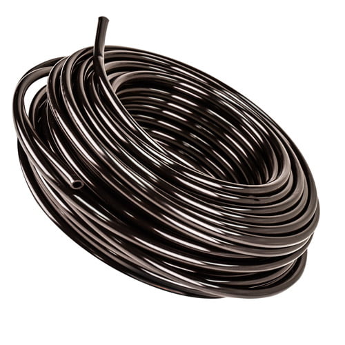 Inner Diameter 3/16 Outer Diameter 5/16-50 ft Soft Beige Opaque Abrasion-Resistant Gum Rubber Tubing for Air and Water 